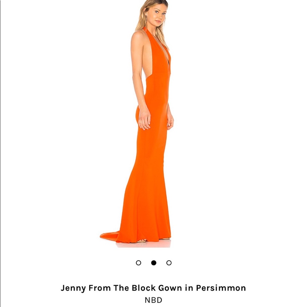 NWT🍊REVOLVE Jenny From The Block Dress NBD - Picture 2 of 12